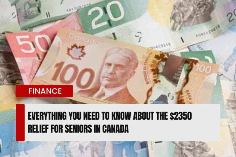 2350 Relief for Seniors in Canada