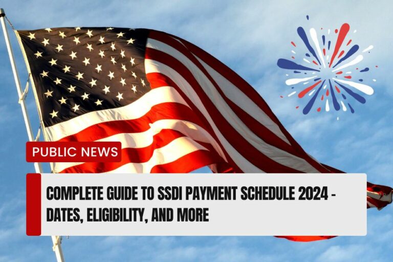 SSDI Payment Schedule 2024