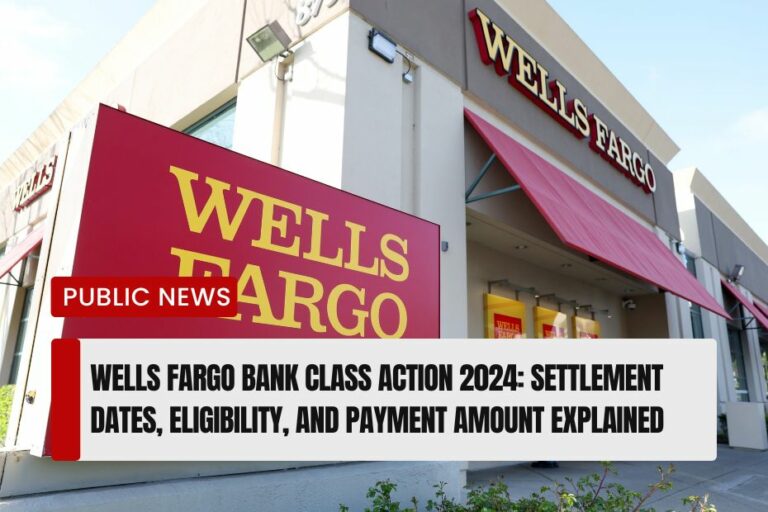 Wells Fargo Bank Class Action 2024