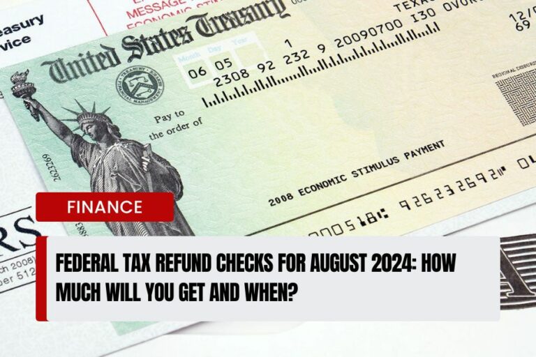 Federal Tax Refund Checks